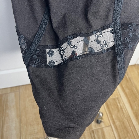 Double D Ranch Lace Detail tunic Dress – Black Size Large Western - Picture 6 of 7